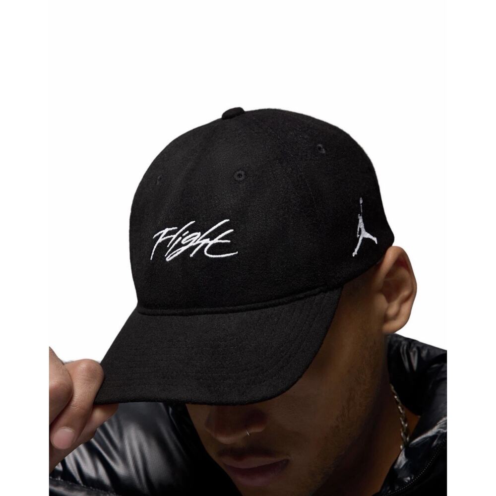 Nike Air Jordan Flight Fly Unstructured Cap Strapback Hat Adult Size M/L NEW - Picture 2 of 10